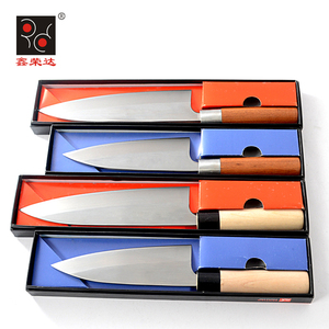 White Poplar Wood Handle Stainless Steel Gravity Japanese Knife For Sale