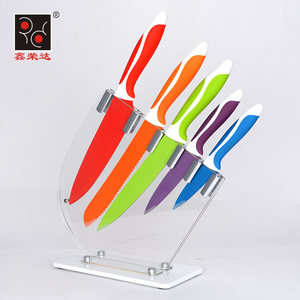 Innovative Eco-friendly Coating Kitchen Simulate Colorful Ceramic Knife Set